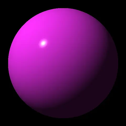 phong shaded sphere